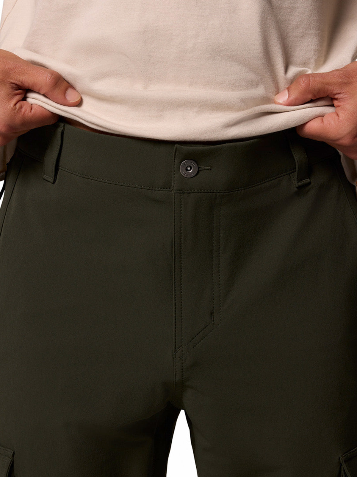 Pantalón Hombre ROC Tech Cargo Verde Columbia