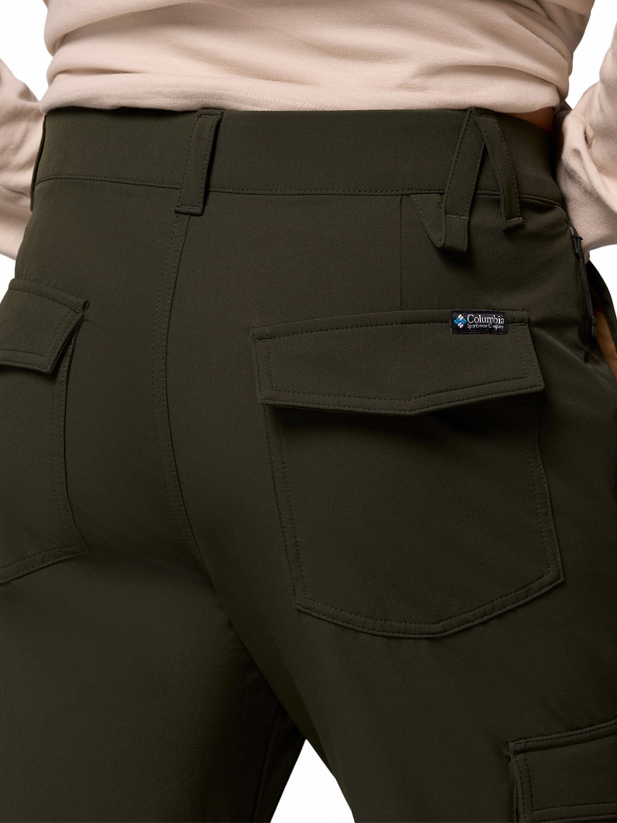 Pantalón Hombre ROC Tech Cargo Verde Columbia