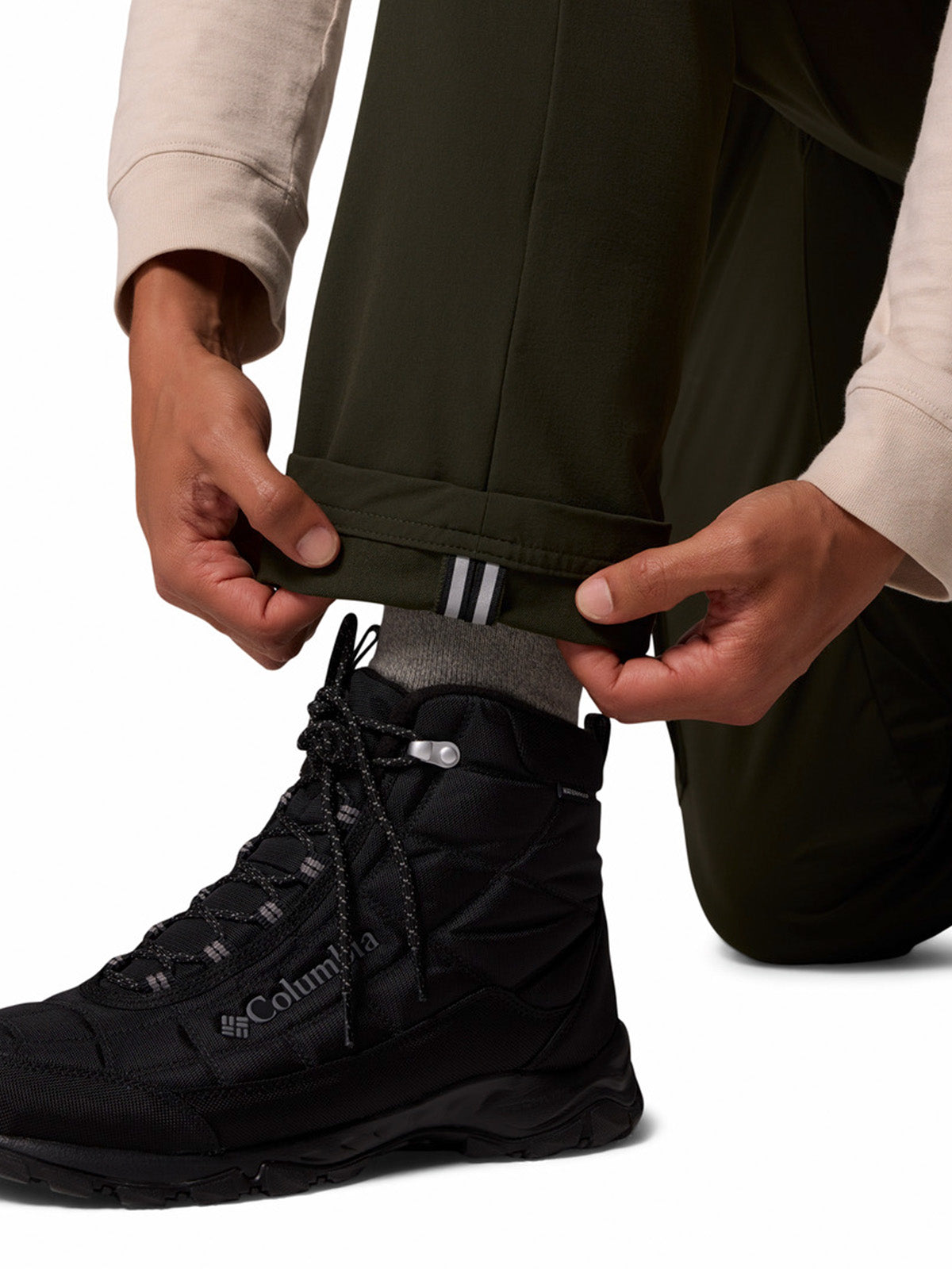 Pantalón Hombre ROC Tech Cargo Verde Columbia