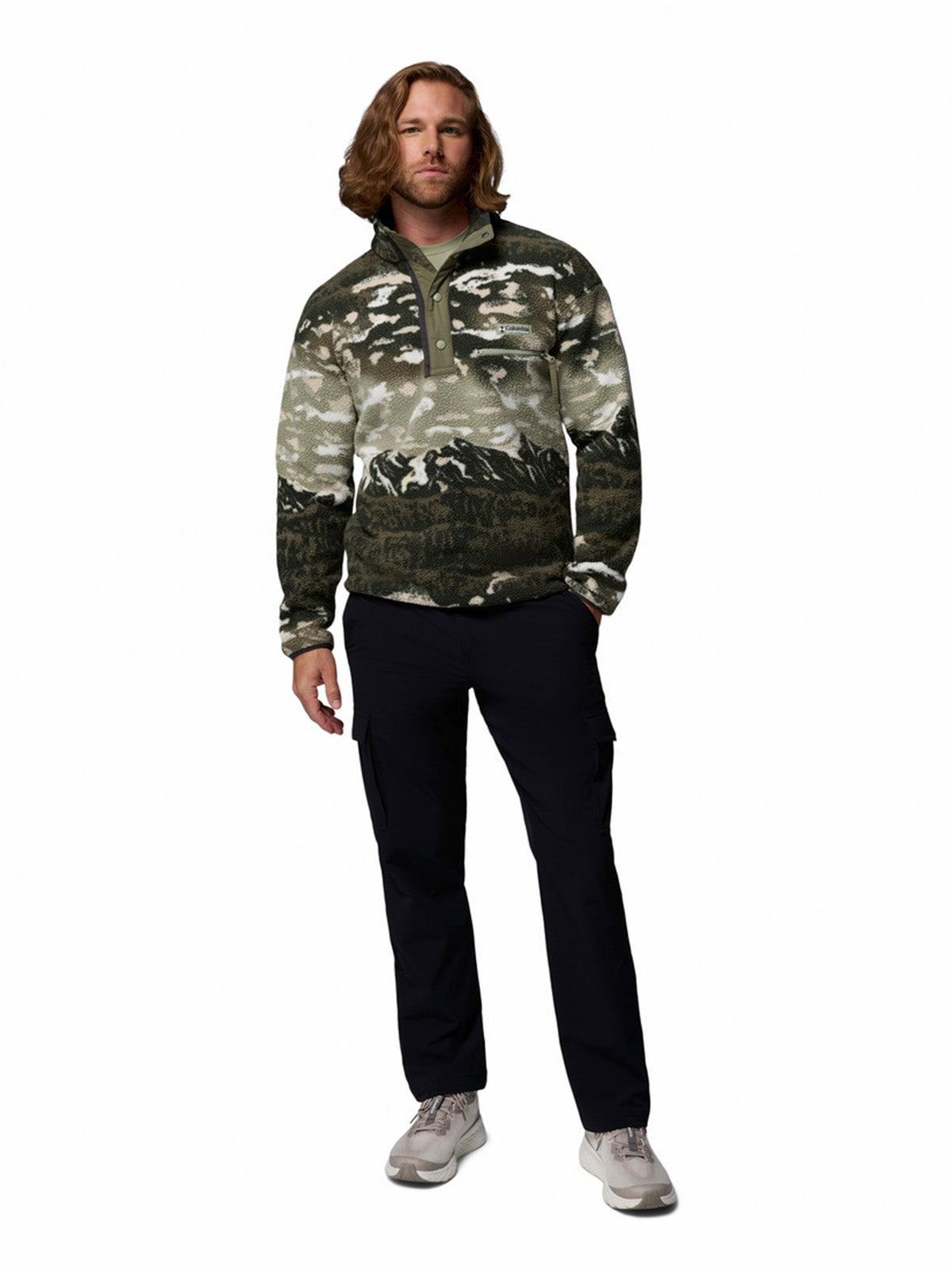Pantalón Hombre ROC Tech Cargo Negro Columbia