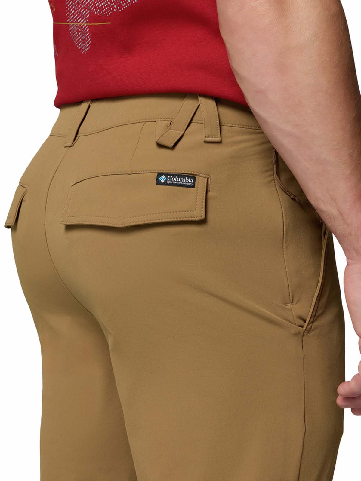 Pantalón Hombre Roc Tech Chino Café Columbia