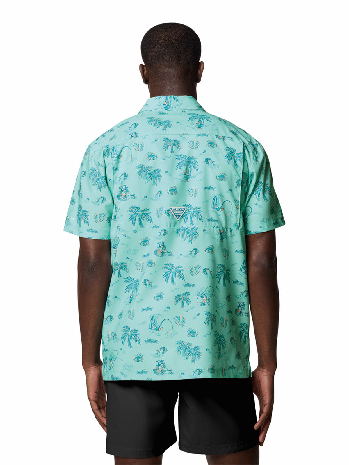 Camisa Manga Corta Hombre Disney Super Slack Azul Columbia