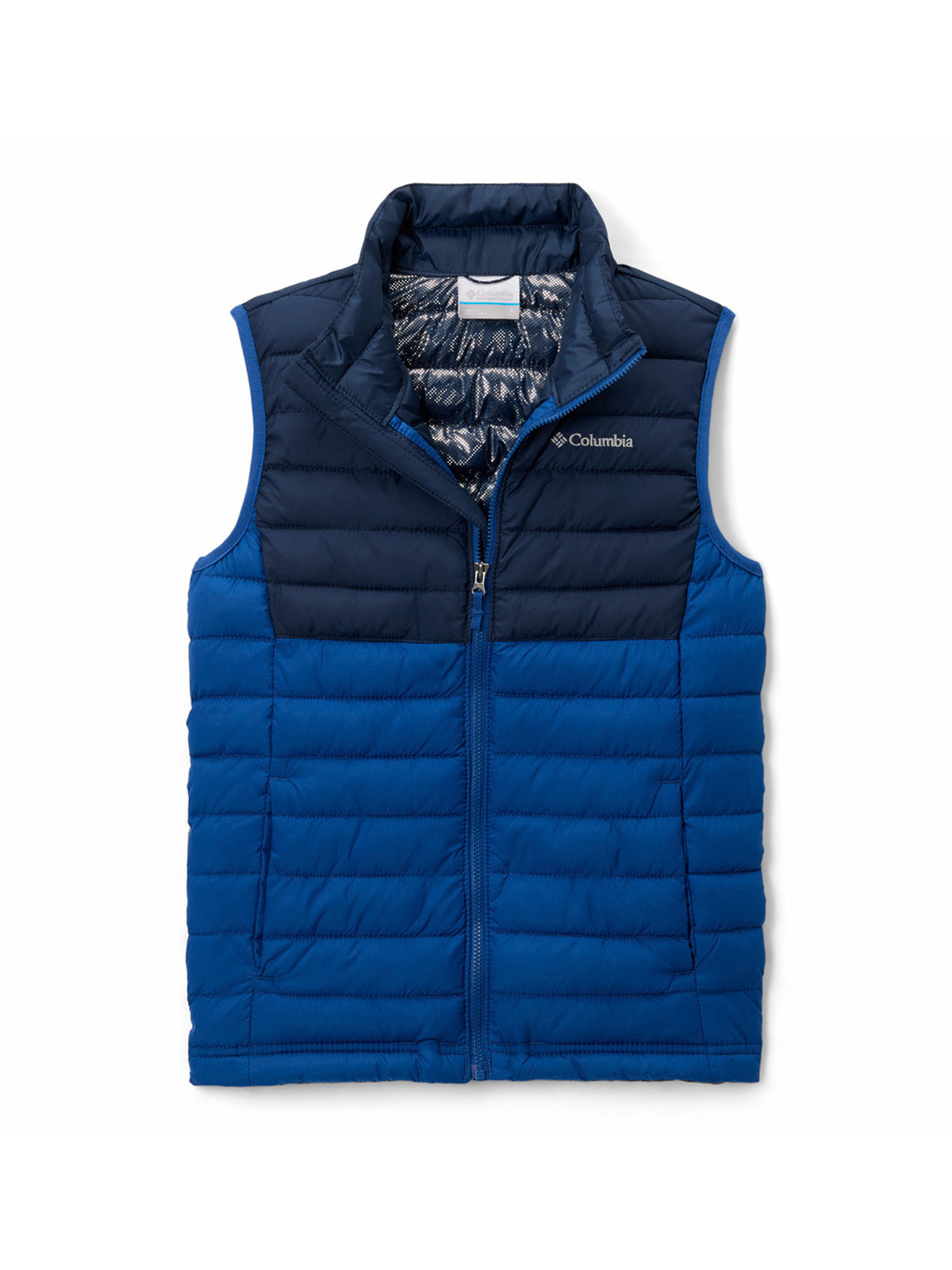 Parka Sin Mangas Niño Powder Lite Azul Columbia