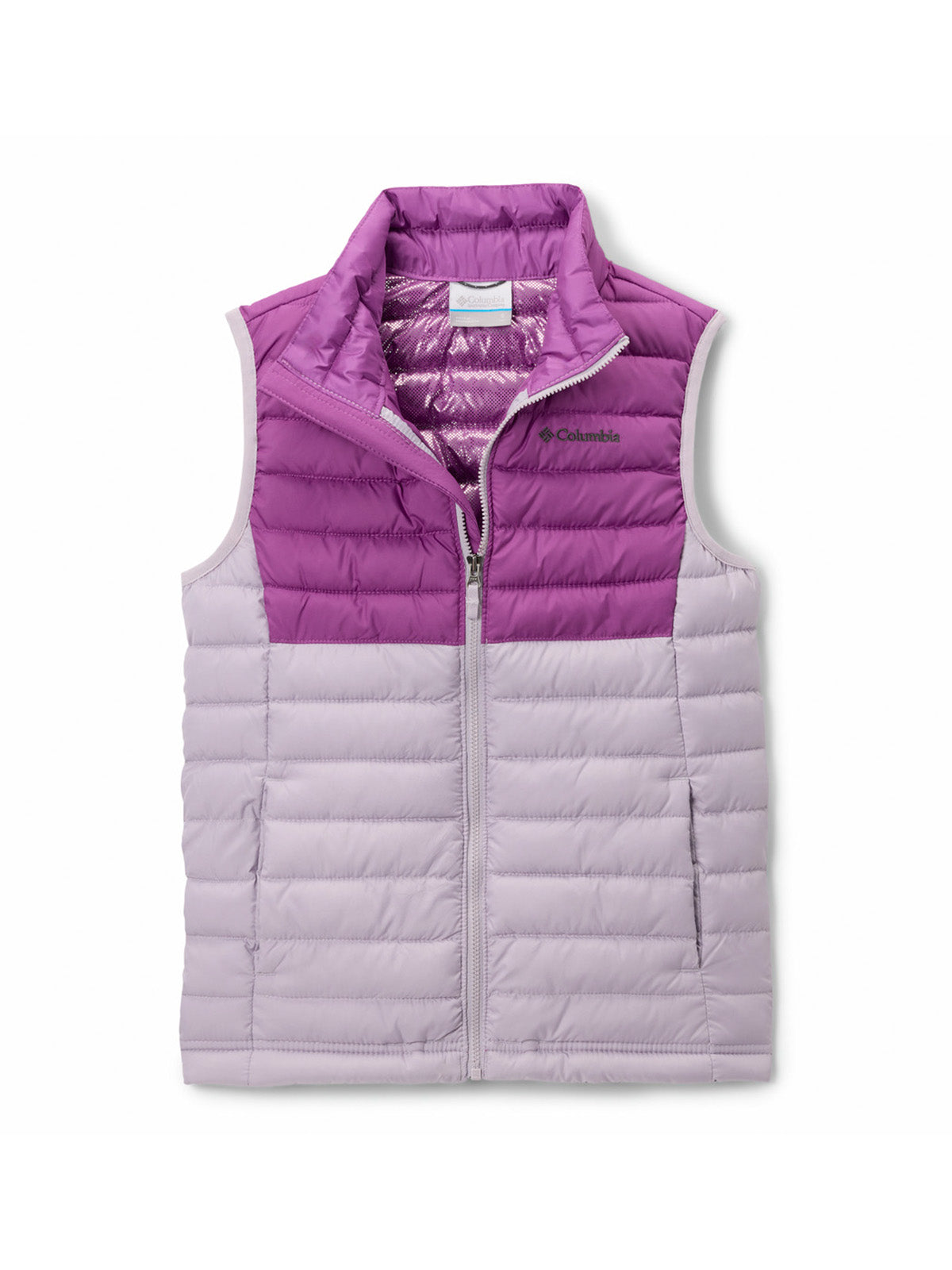 Parka Sin Mangas Niño Powder Lite Morado Columbia