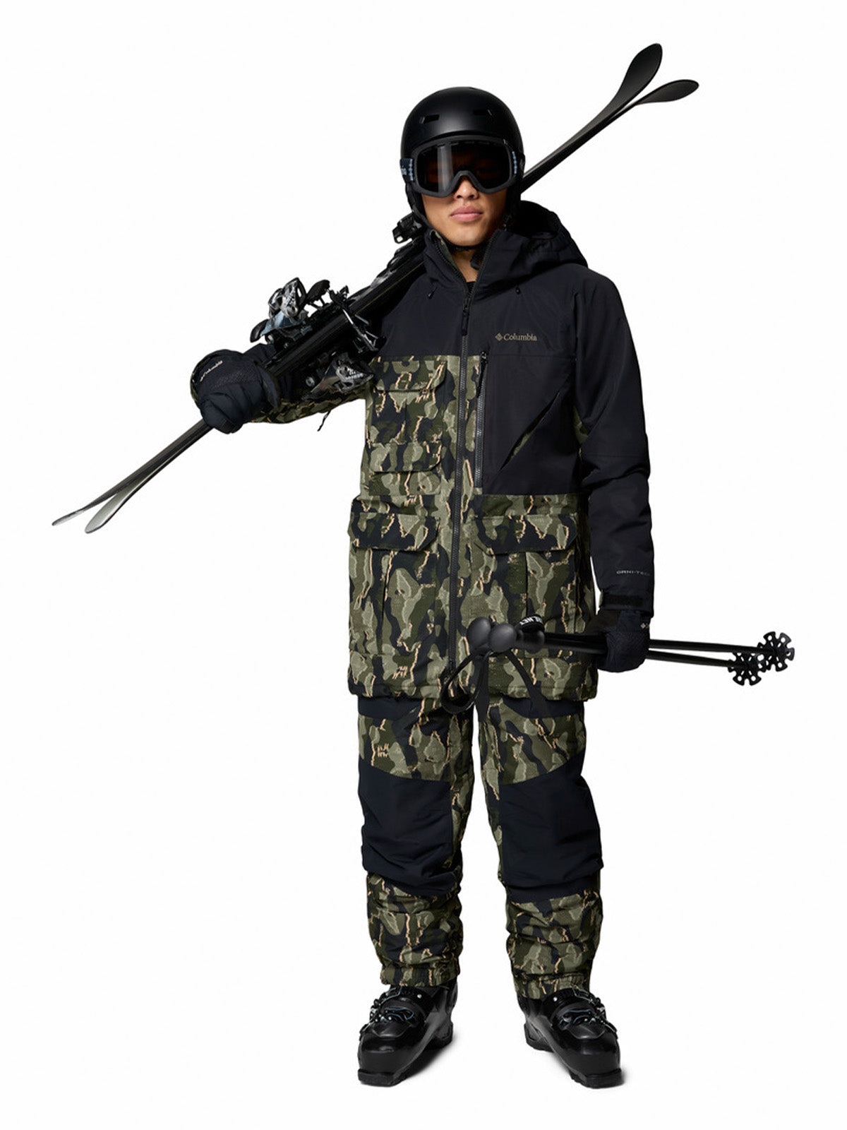 Parka Hombre Coreshot Printed Jkt Verde Columbia