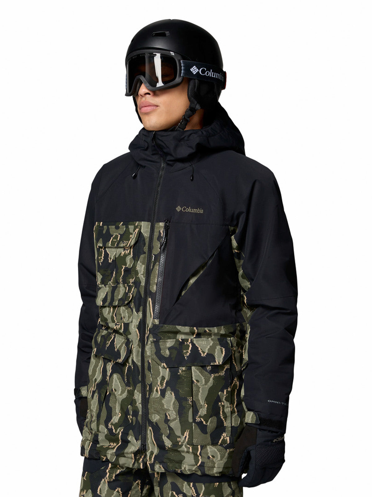 Parka Hombre Coreshot Printed Jkt Verde Columbia