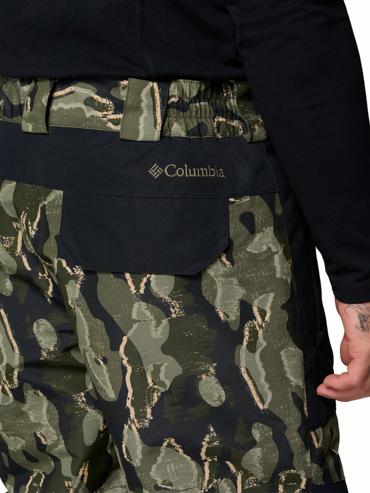 Pantalon De Nieve Hombre Coreshot Printed Pan Verde Columbia