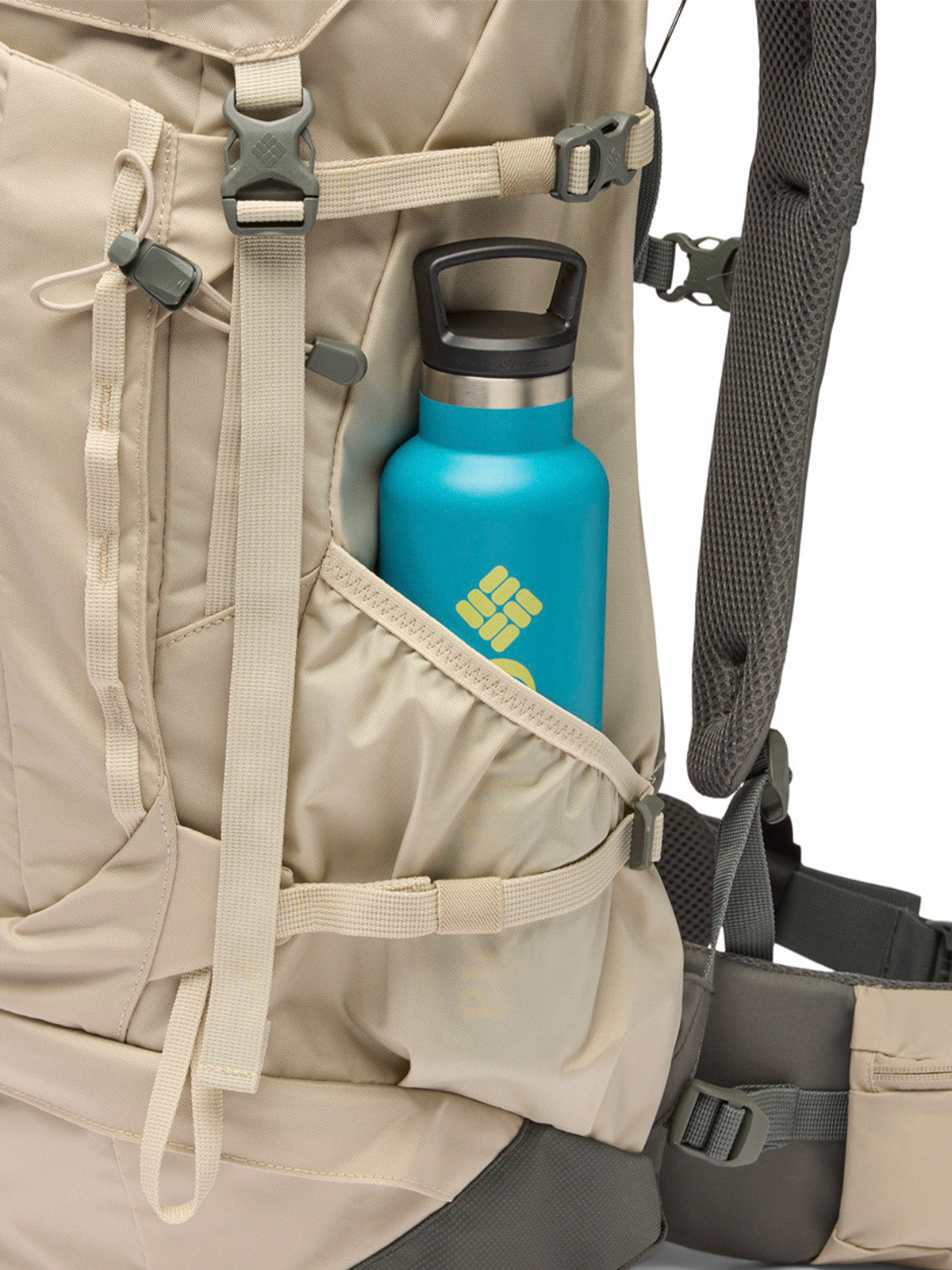 Mochila Unisex Wildwood Heights 45L Gris Columbia