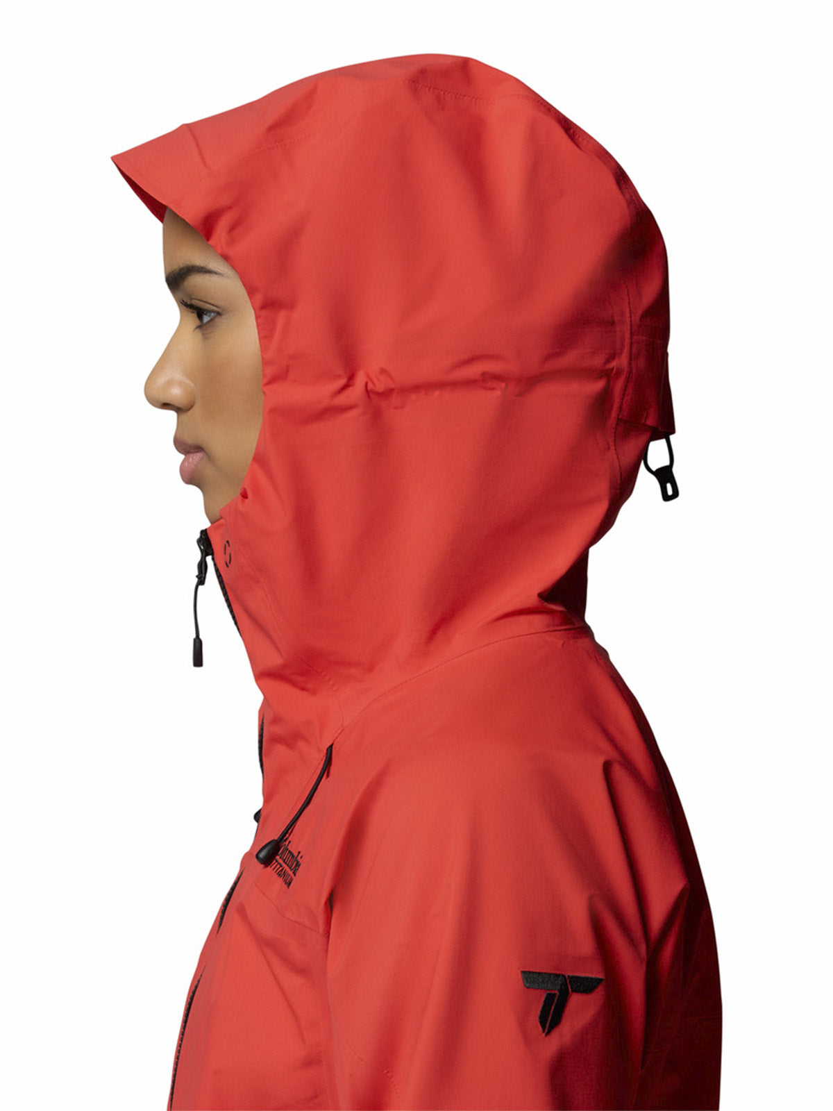 Cortaviento Mujer Saudan Pro 3L Rojo Columbia