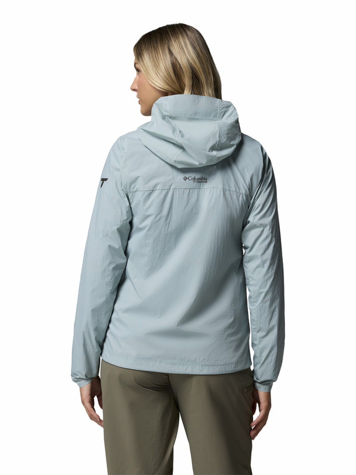 Cortaviento Mujer Khyex Pro Wind Celeste Columbia