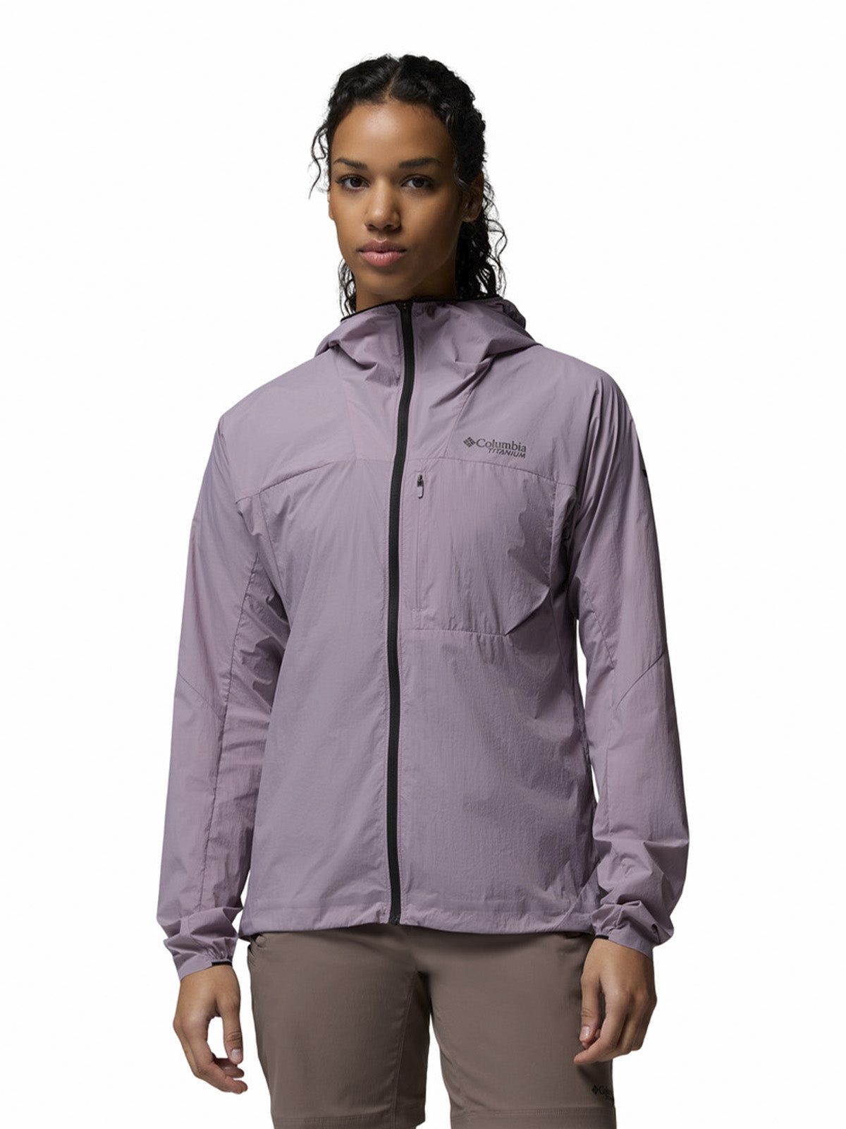 Cortaviento Mujer Khyex Pro Wind Morado Columbia