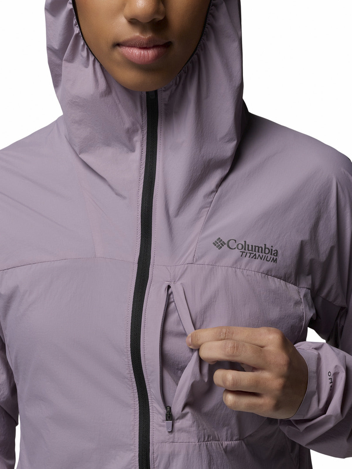 Cortaviento Mujer Khyex Pro Wind Morado Columbia