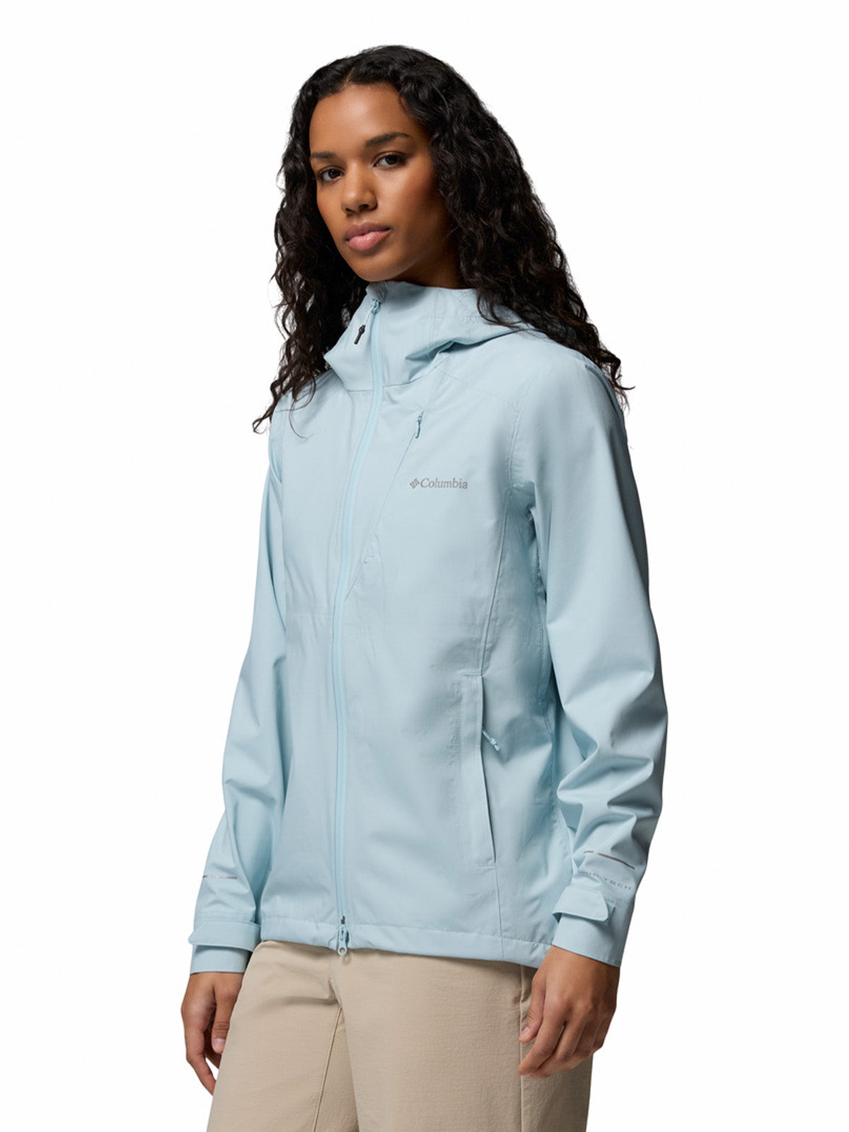 Cortaviento Mujer Trailborne 2.5L Shell Celeste Columbia