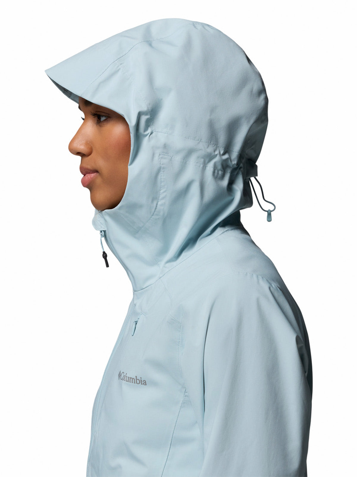 Cortaviento Mujer Trailborne 2.5L Shell Celeste Columbia