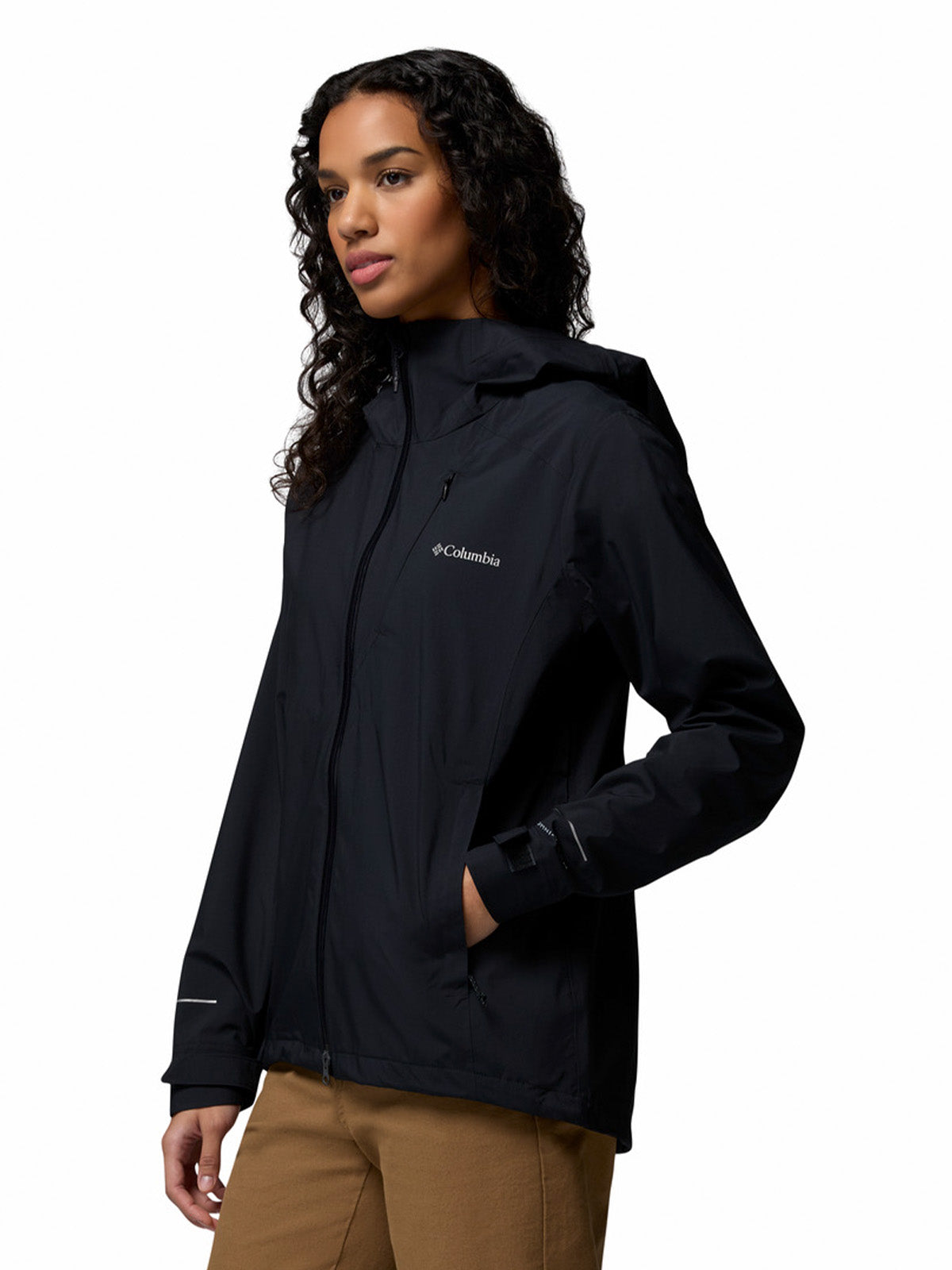 Cortaviento Mujer Trailborne 2.5L Shell Negro Columbia