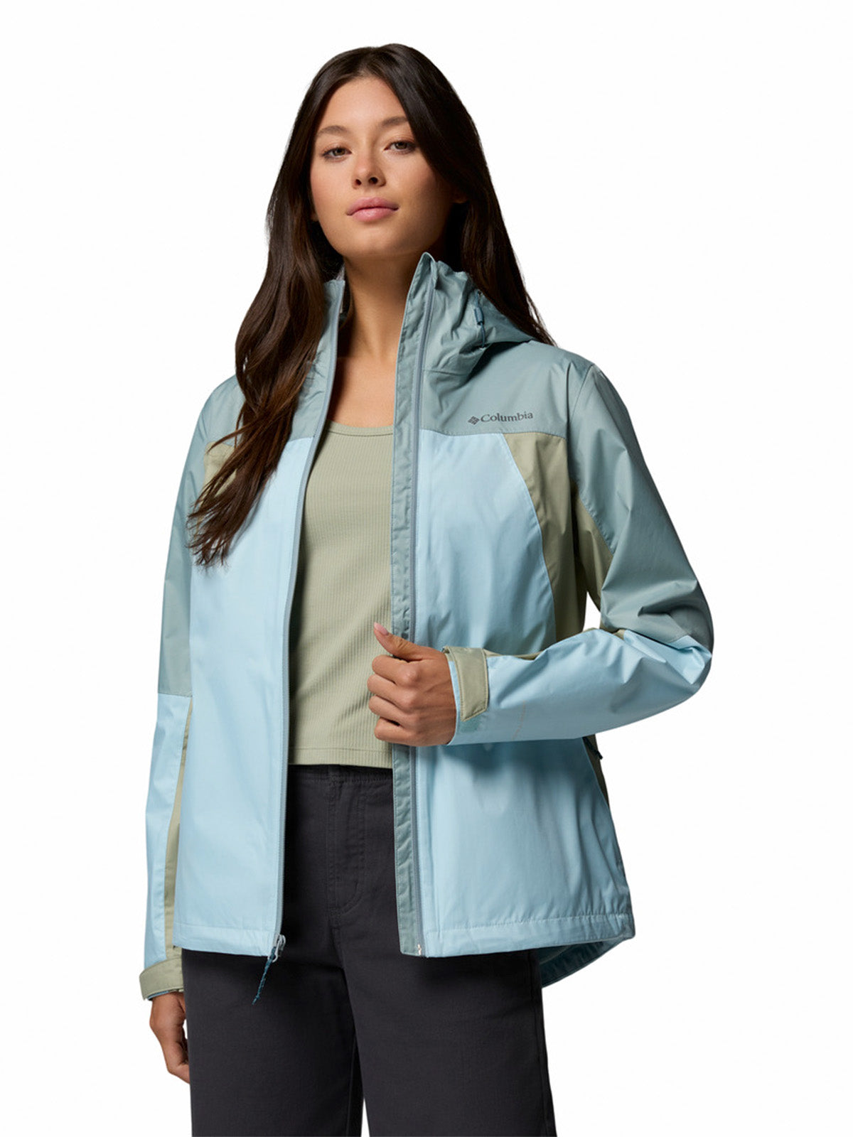 Cortaviento Mujer Inner Limits IV Celeste Columbia