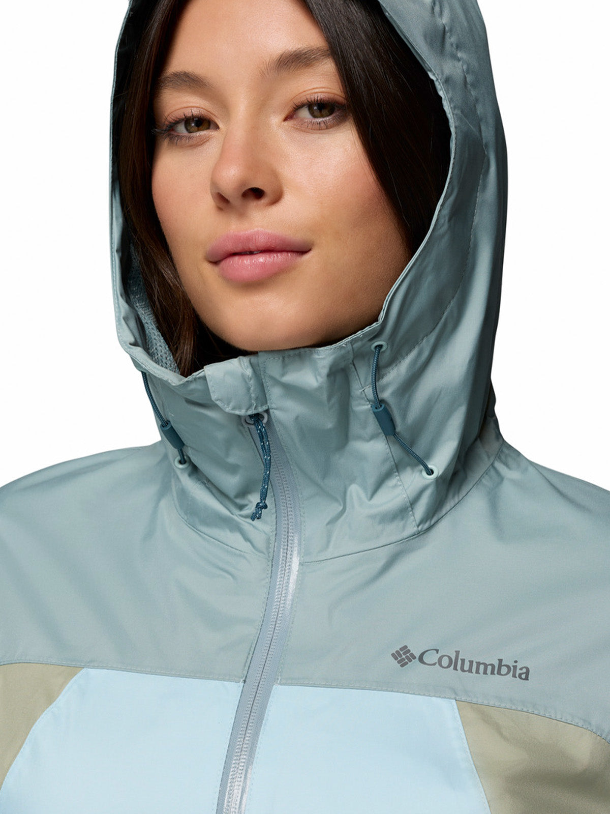 Cortaviento Mujer Inner Limits IV Celeste Columbia