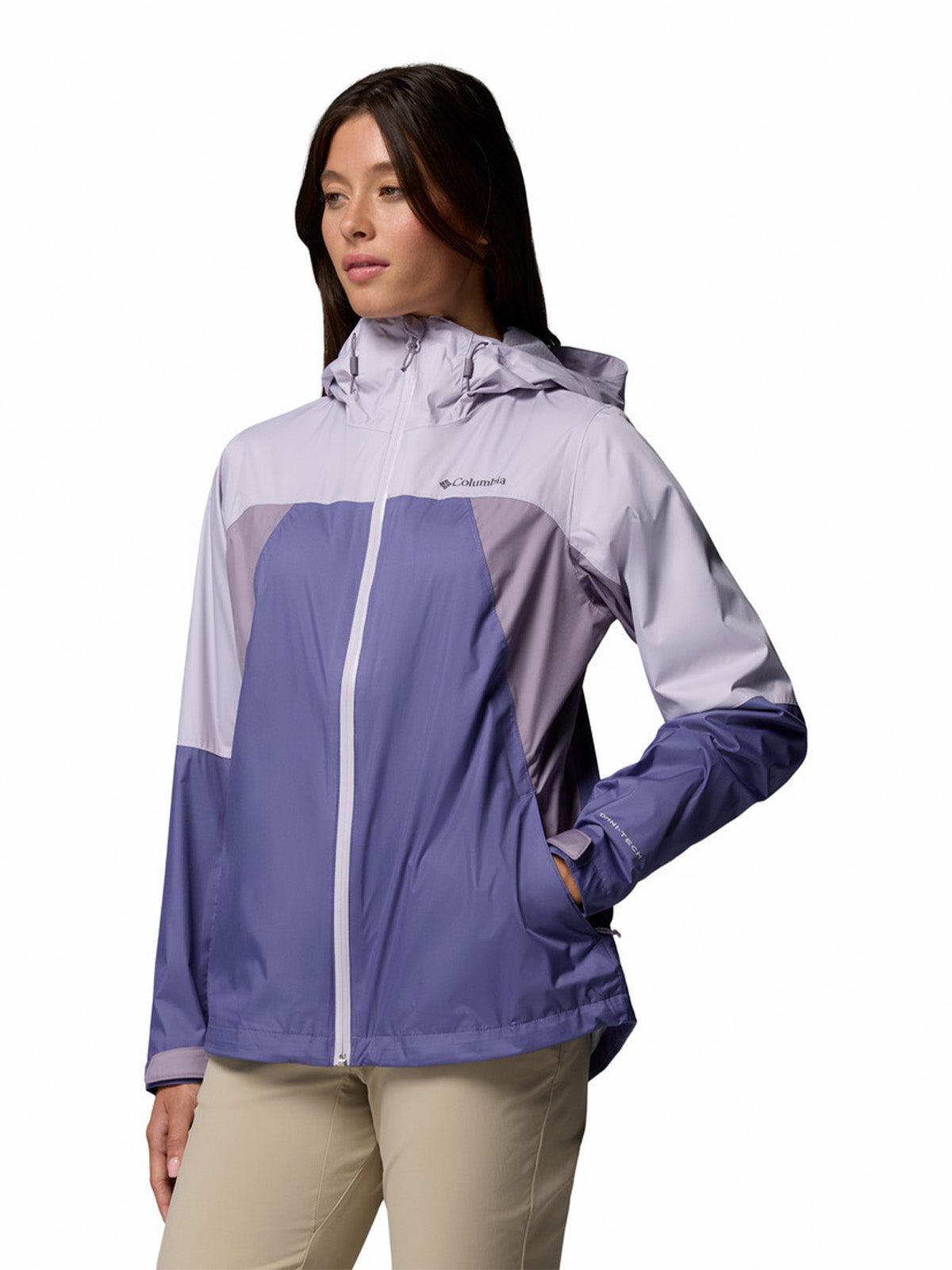 Cortaviento Mujer Inner Limits IV Morado Columbia