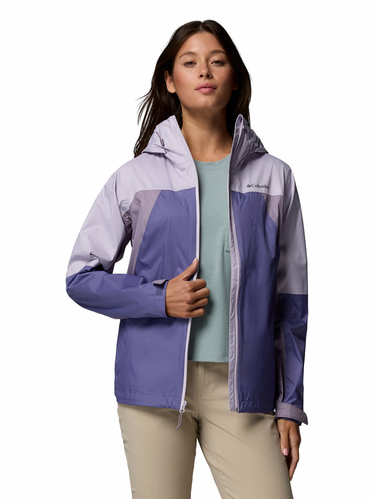 Cortaviento Mujer Inner Limits IV Morado Columbia