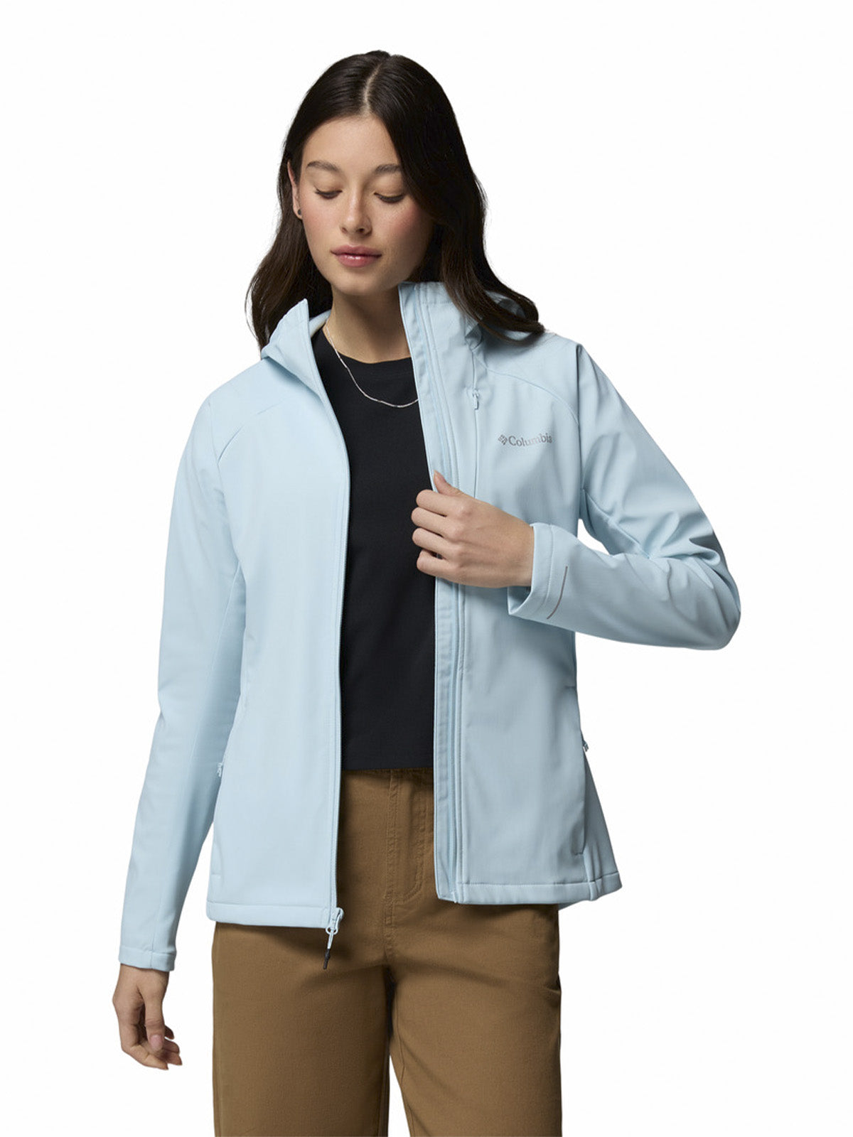 Softshell Mujer Trailborne Celeste Columbia