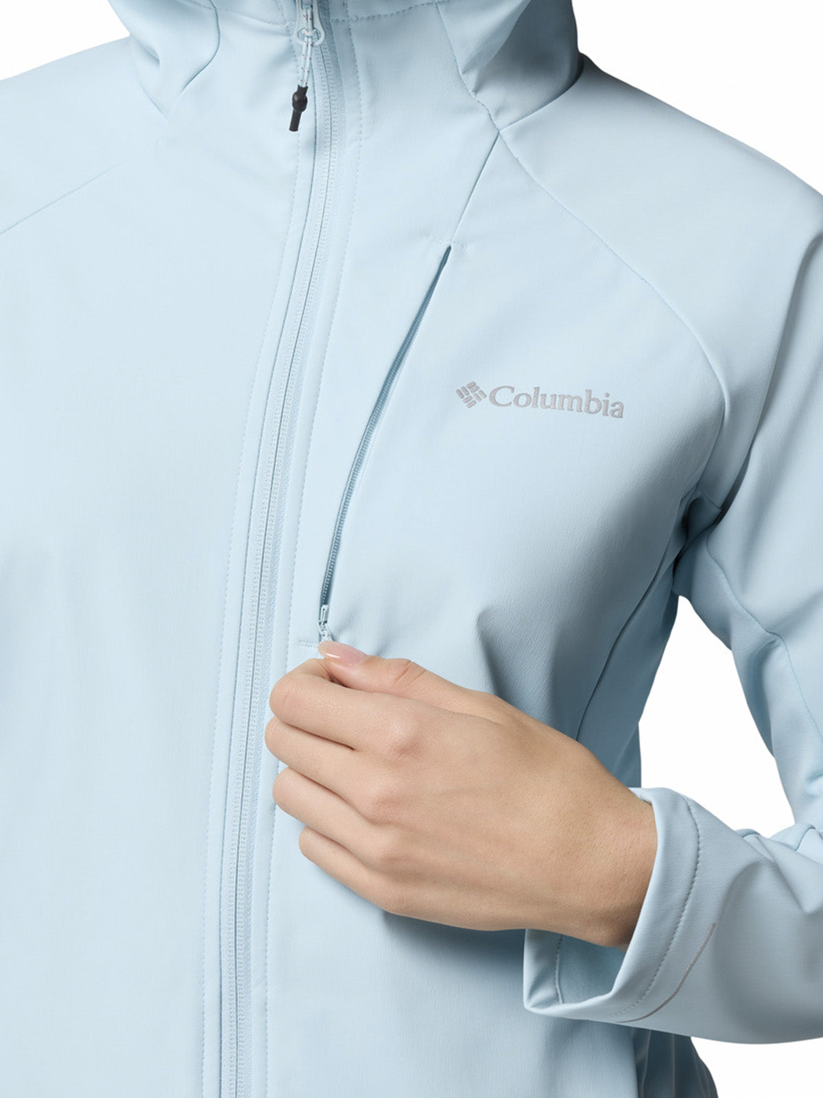 Softshell Mujer Trailborne Celeste Columbia