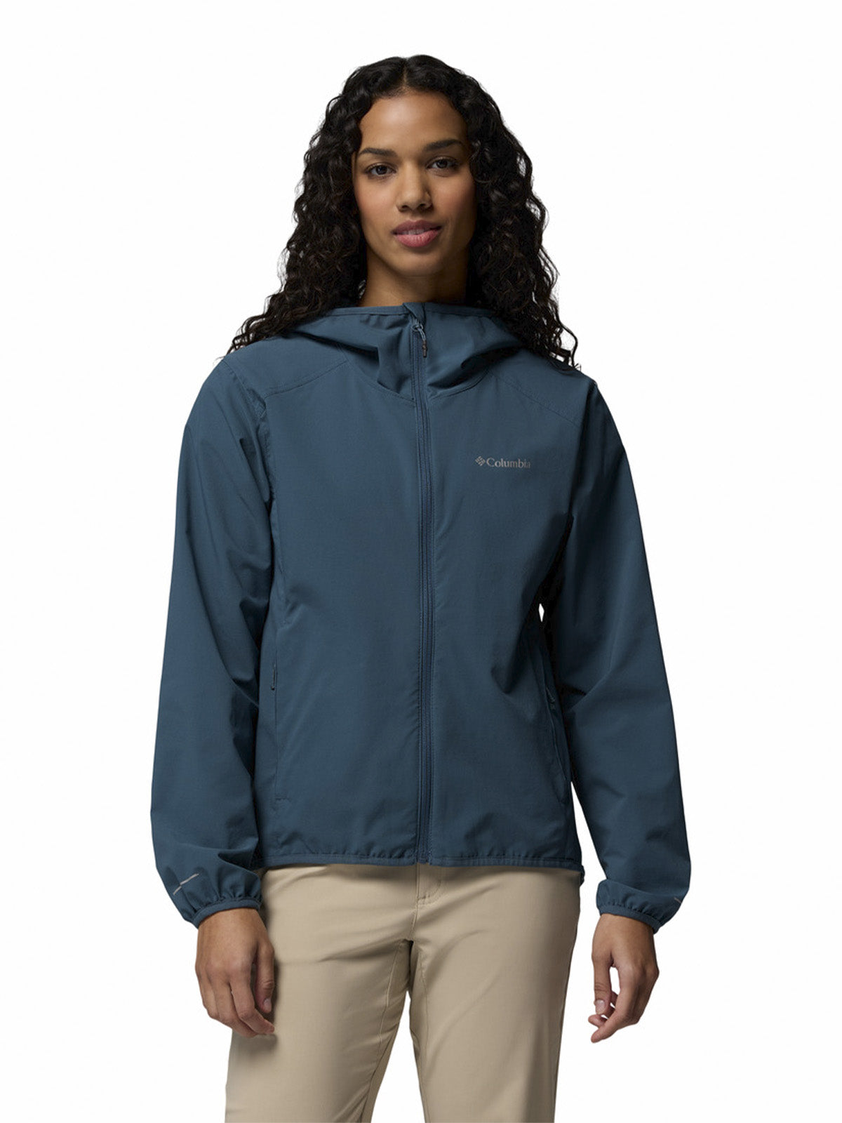 Cortaviento Mujer Trailborne Azul Columbia