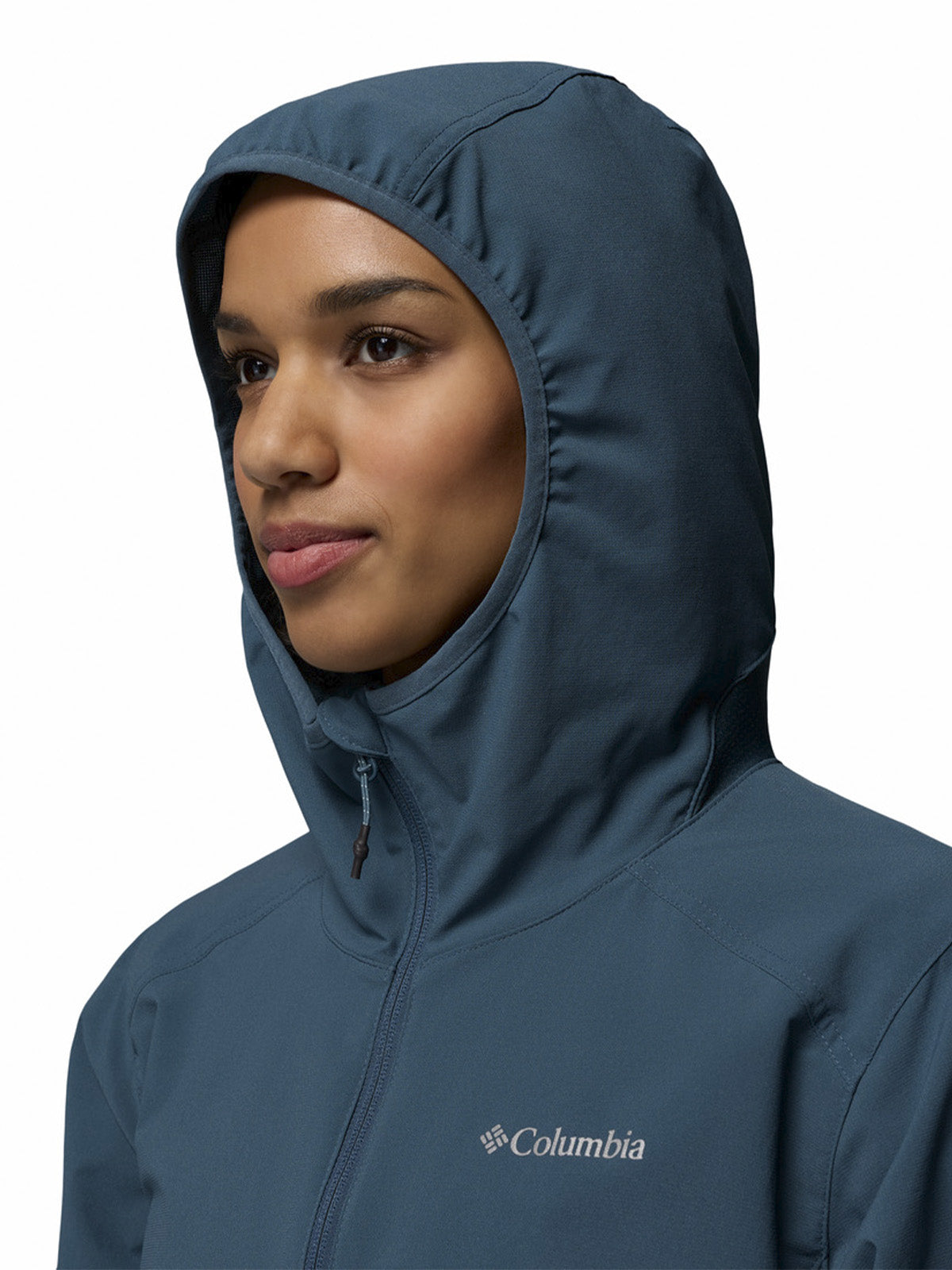 Cortaviento Mujer Trailborne Azul Columbia