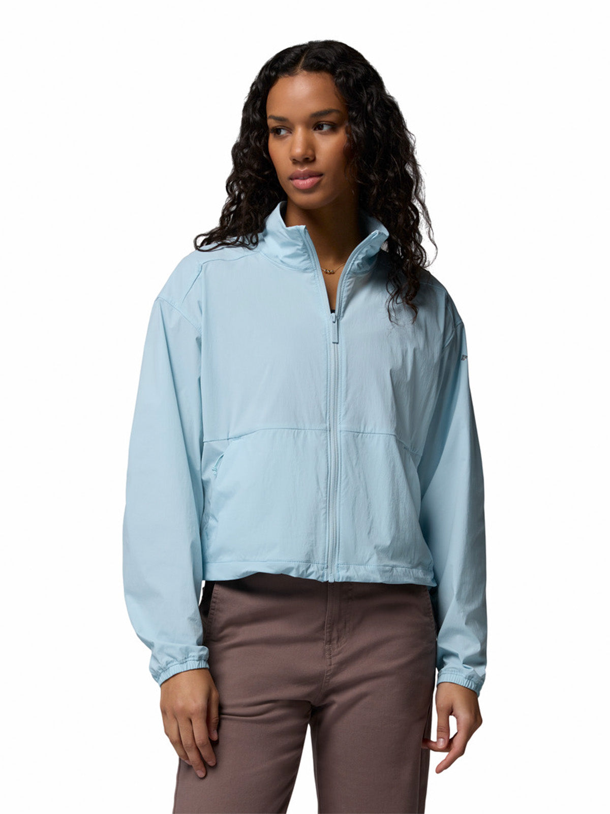 Softshell Mujer Amazestretch Celeste Columbia