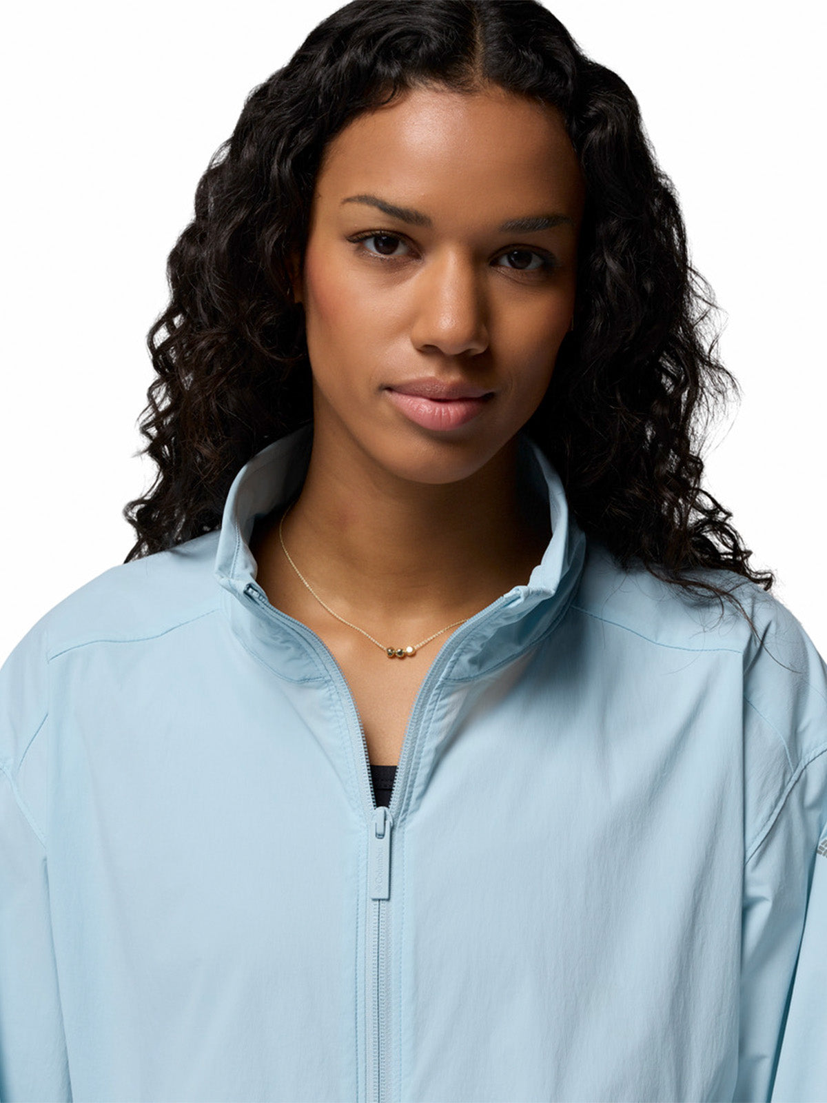 Softshell Mujer Amazestretch Celeste Columbia