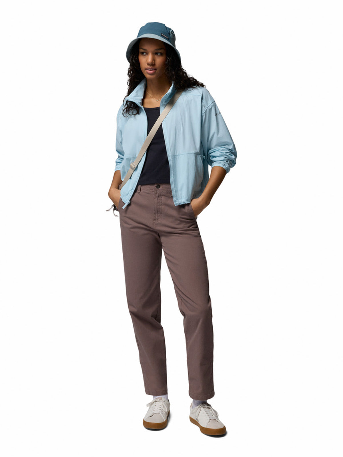 Softshell Mujer Amazestretch Celeste Columbia