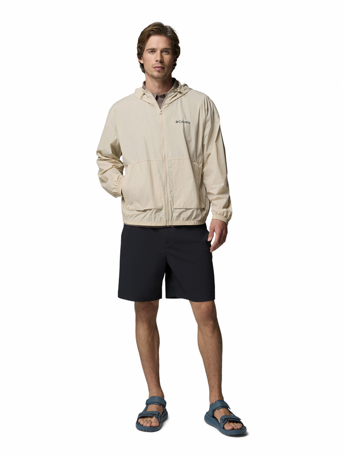 Cortaviento Hombre Street Heights Wind Beige Columbia
