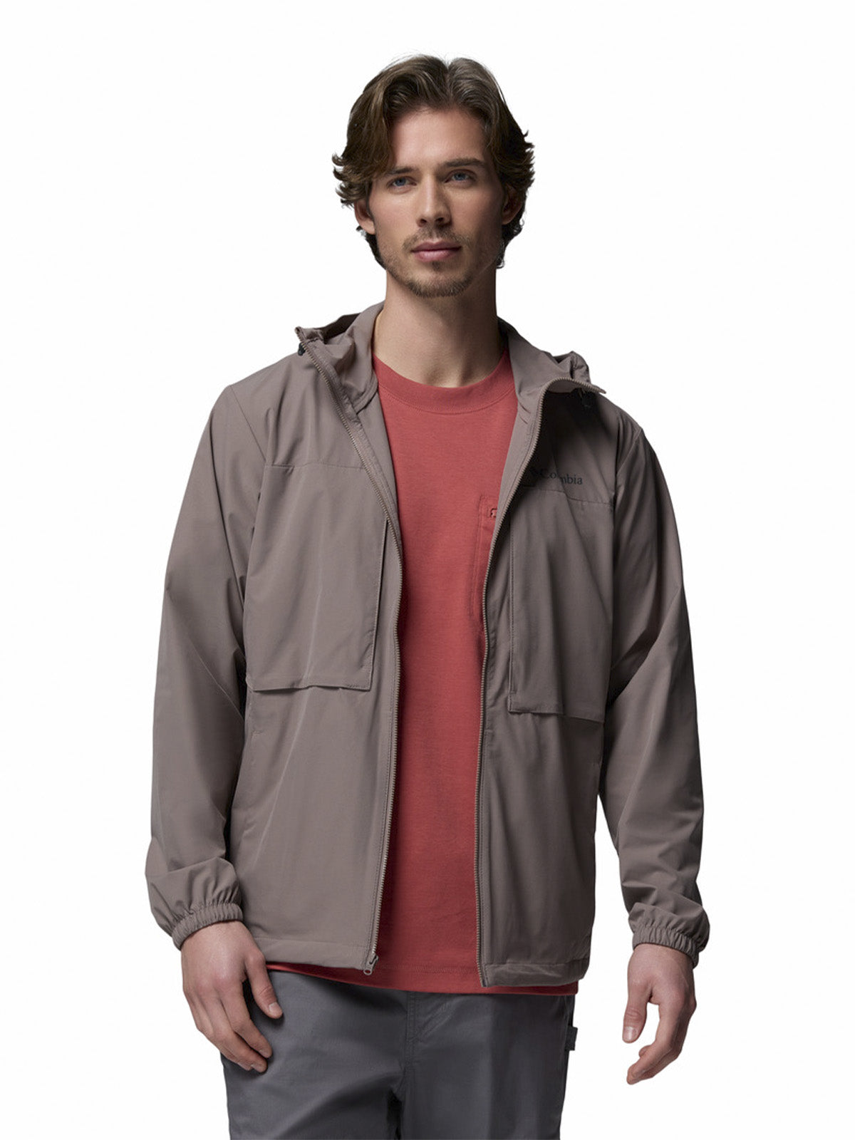 Softshell Hombre Street Heights Gris Columbia