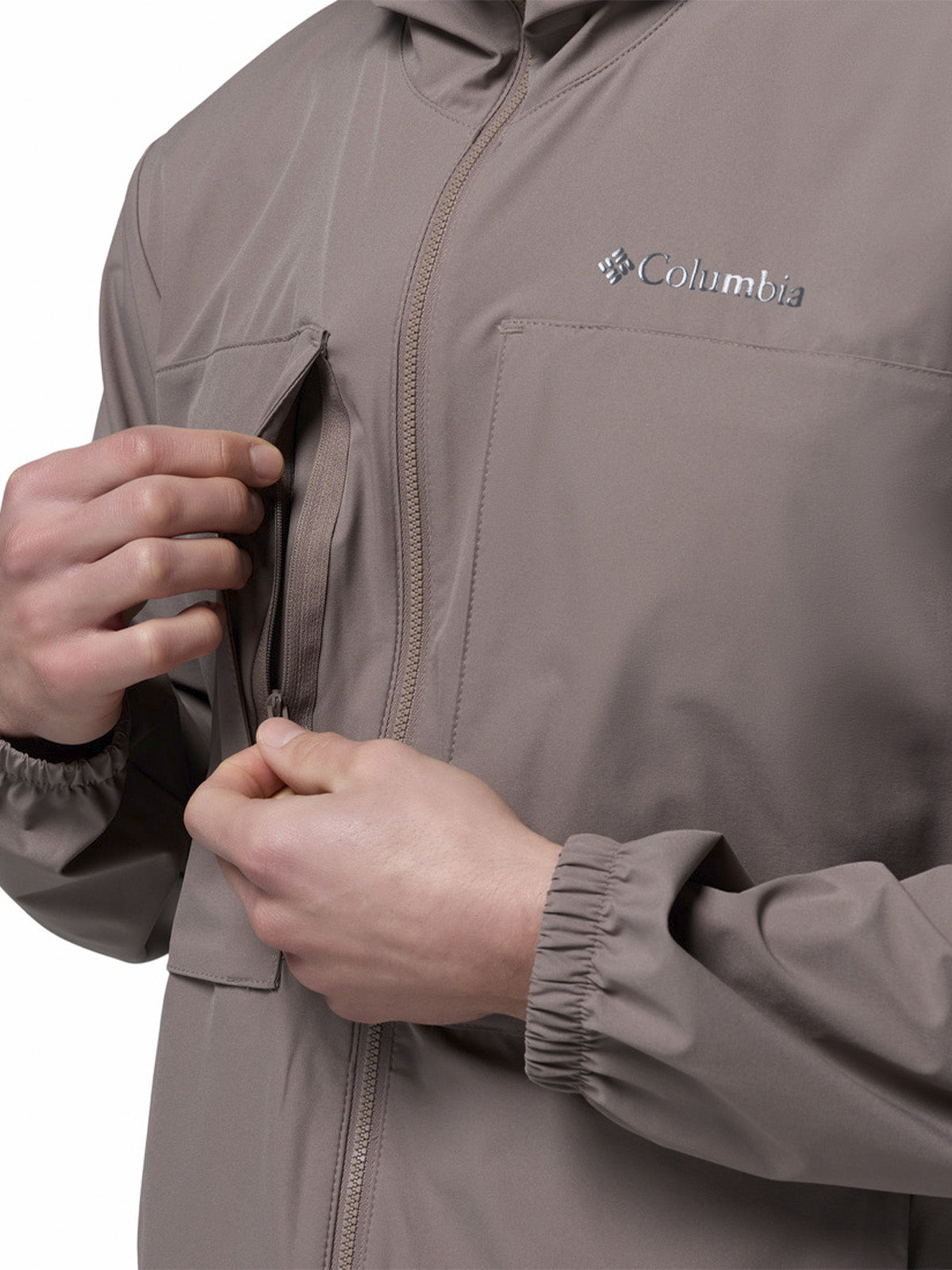 Softshell Hombre Street Heights Gris Columbia