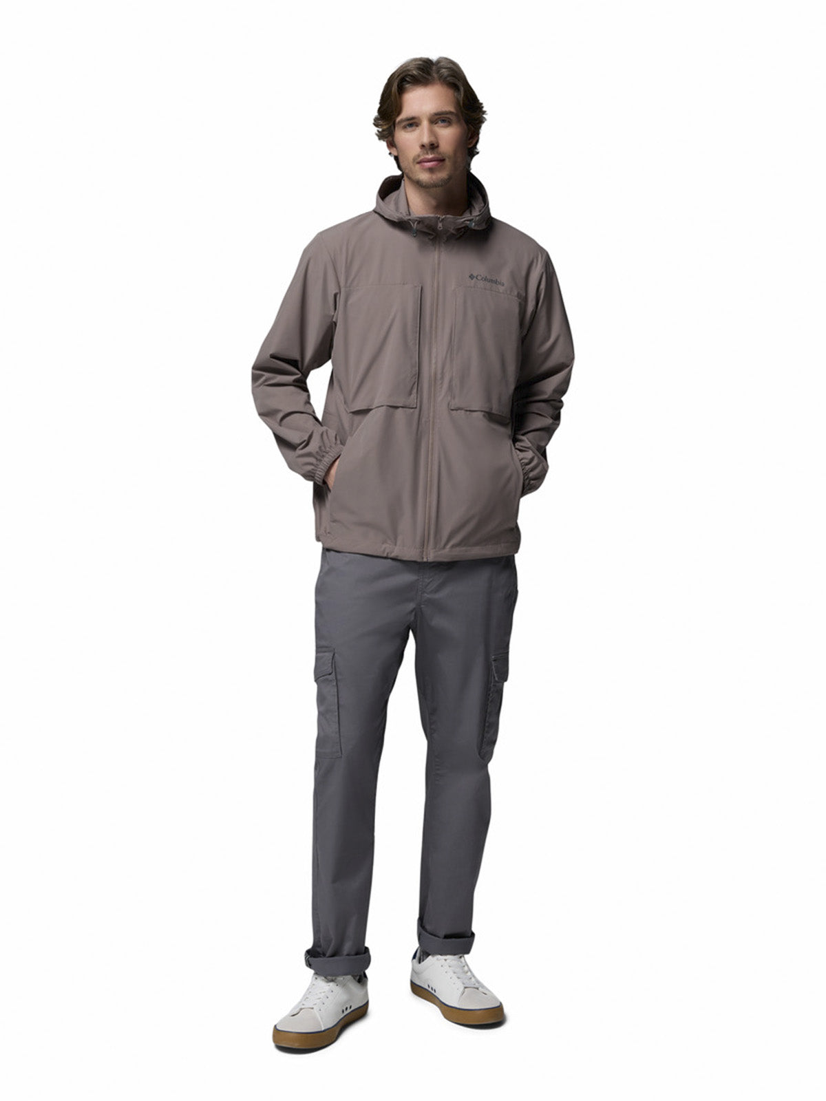 Softshell Hombre Street Heights Gris Columbia