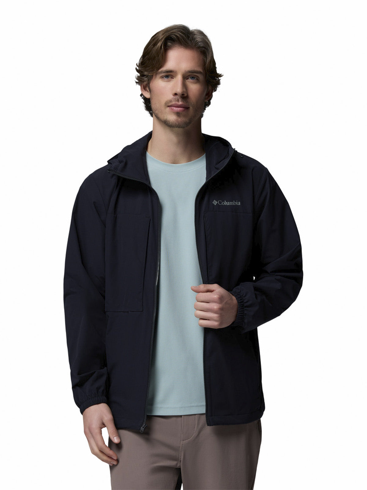 Softshell Hombre Street Heights Negro Columbia