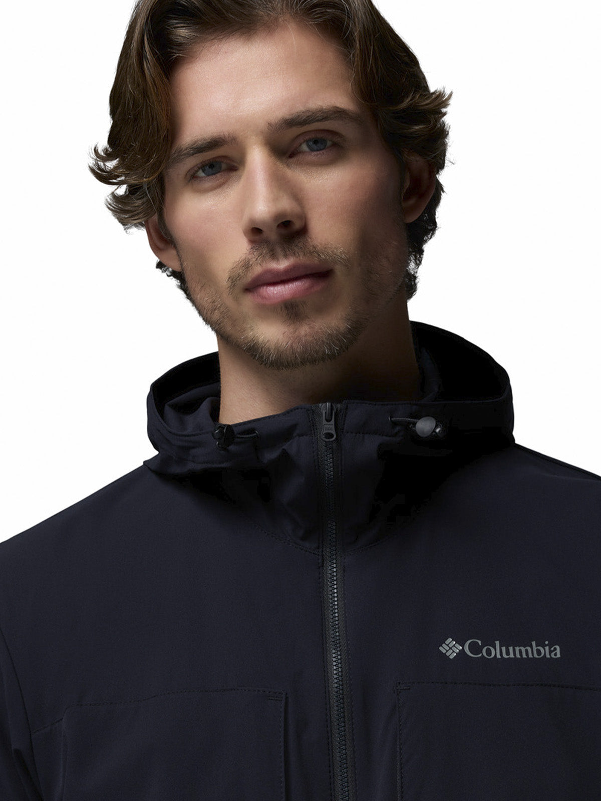 Softshell Hombre Street Heights Negro Columbia