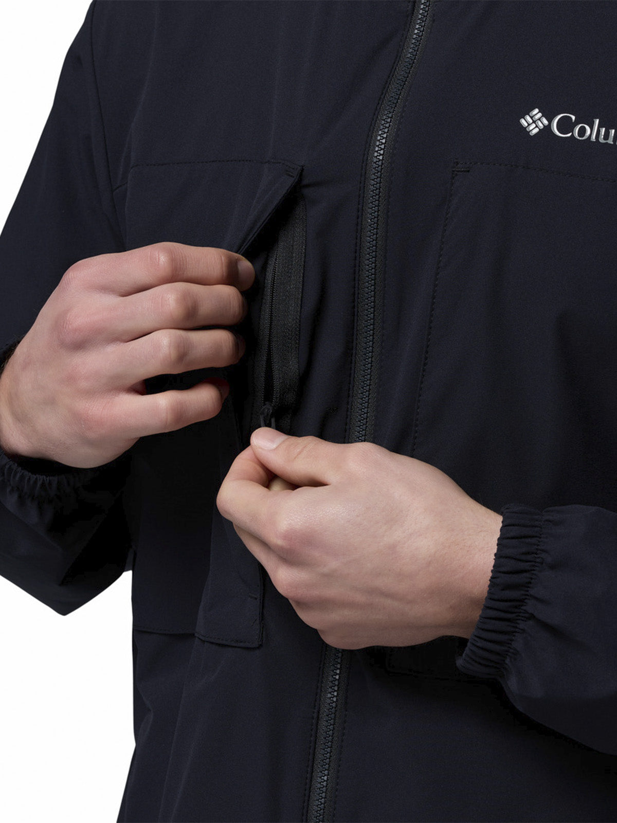 Softshell Hombre Street Heights Negro Columbia