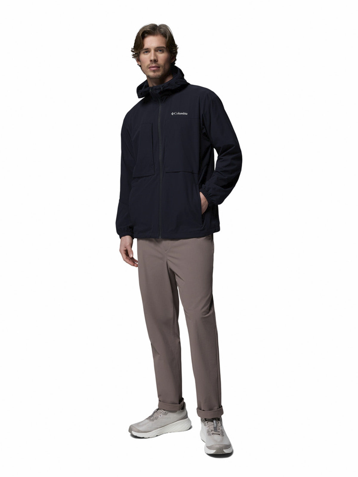 Softshell Hombre Street Heights Negro Columbia