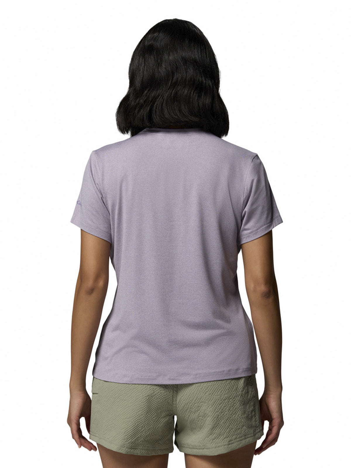 Polera Manga Corta Mujer Parsons PointMorado Columbia
