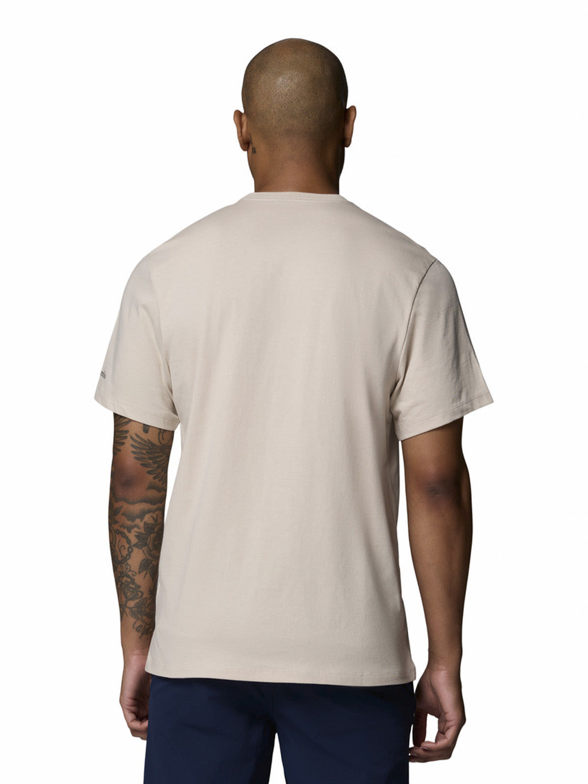 Polera Manga Corta Hombre Seasonal Graphic T Gris Columbia