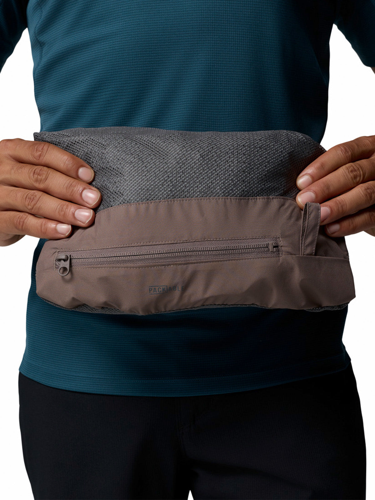 Cortaviento Hombre Trailborne 2.5L Shell Gris Columbia