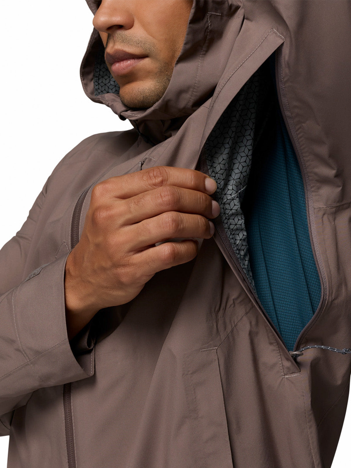 Cortaviento Hombre Trailborne 2.5L Shell Gris Columbia