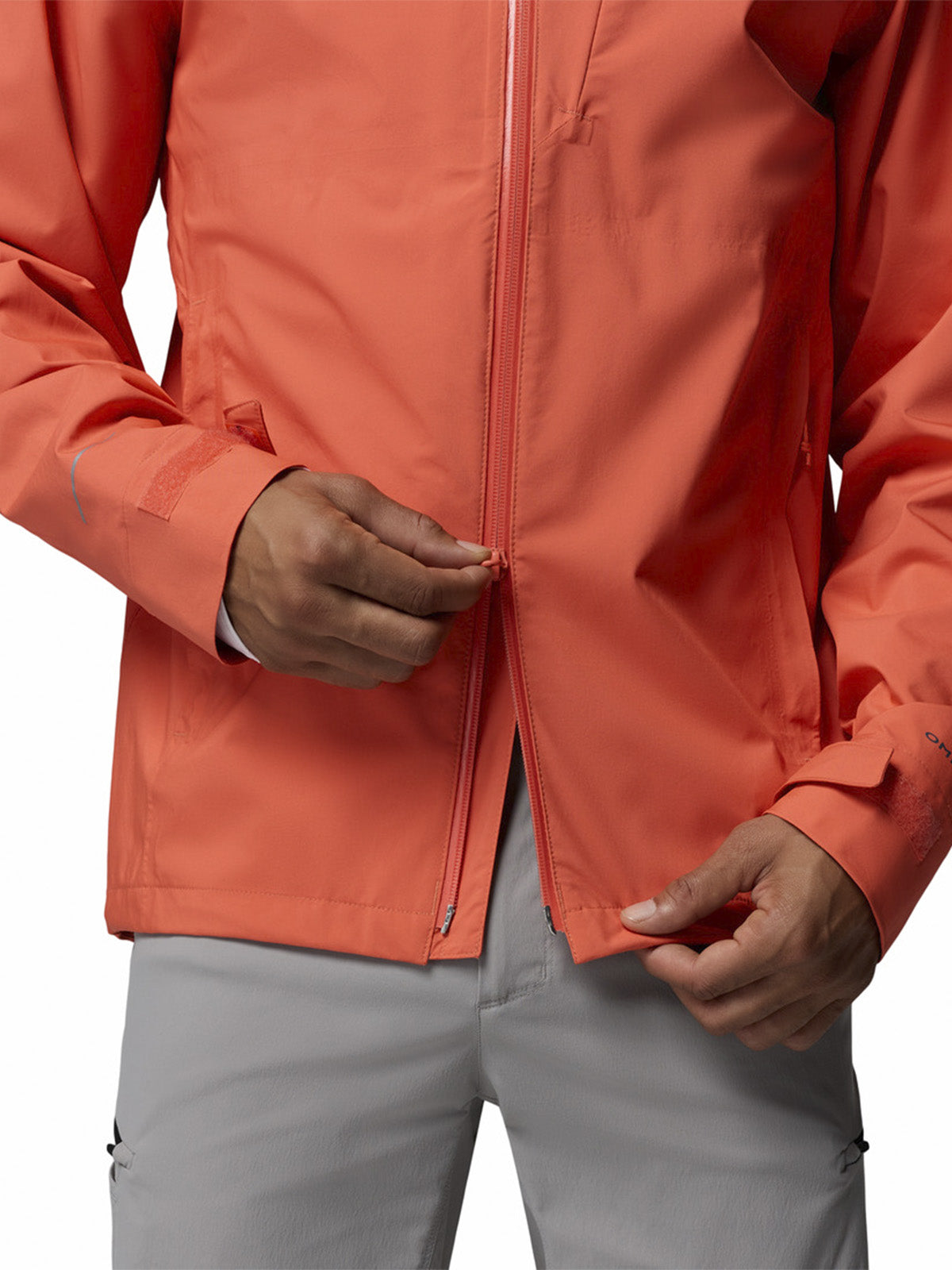 Cortaviento Hombre Trailborne 2.5L Naranjo Columbia