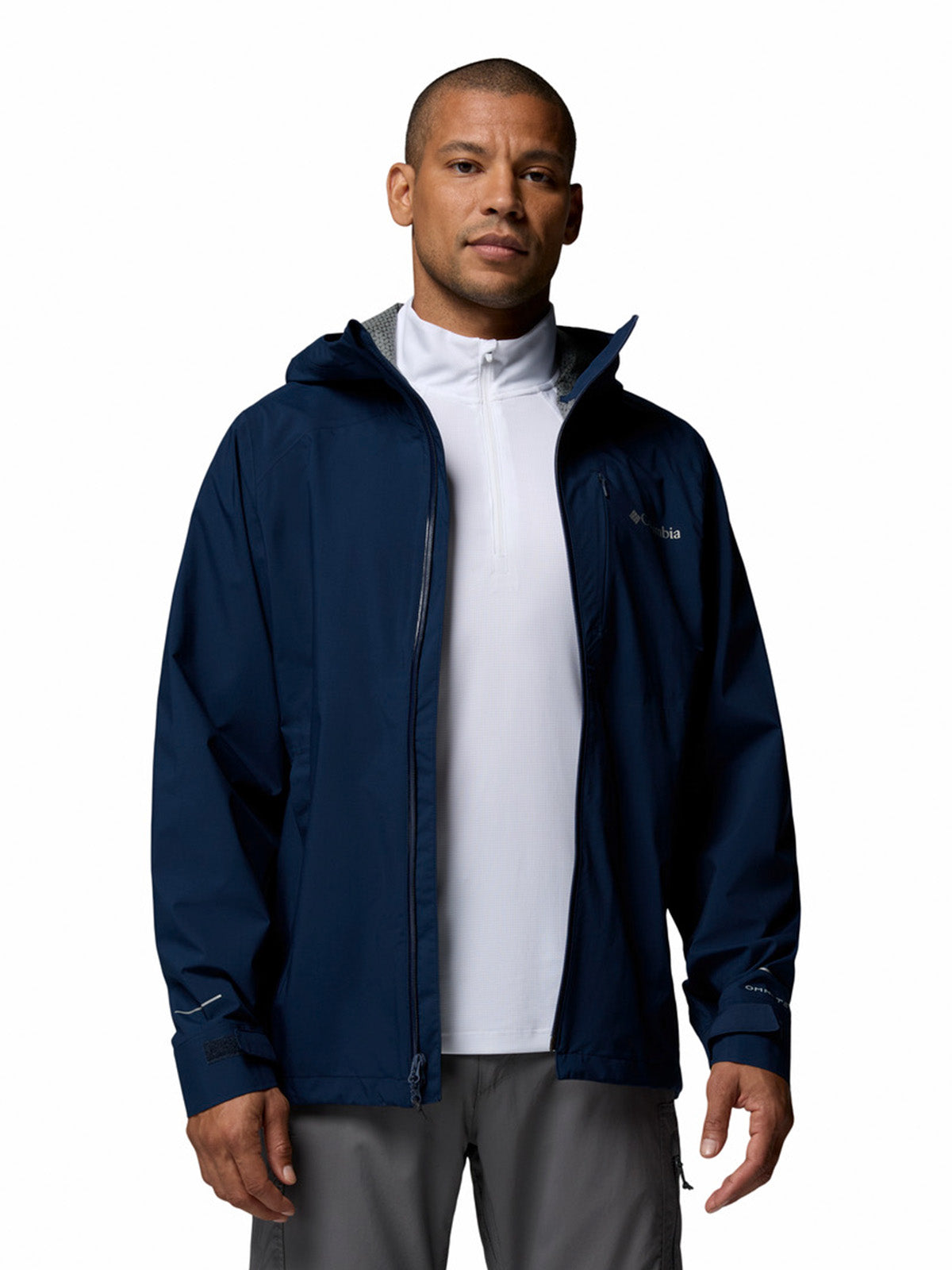 Cortaviento Hombre Trailborne 2.5L Shell Azul Columbia