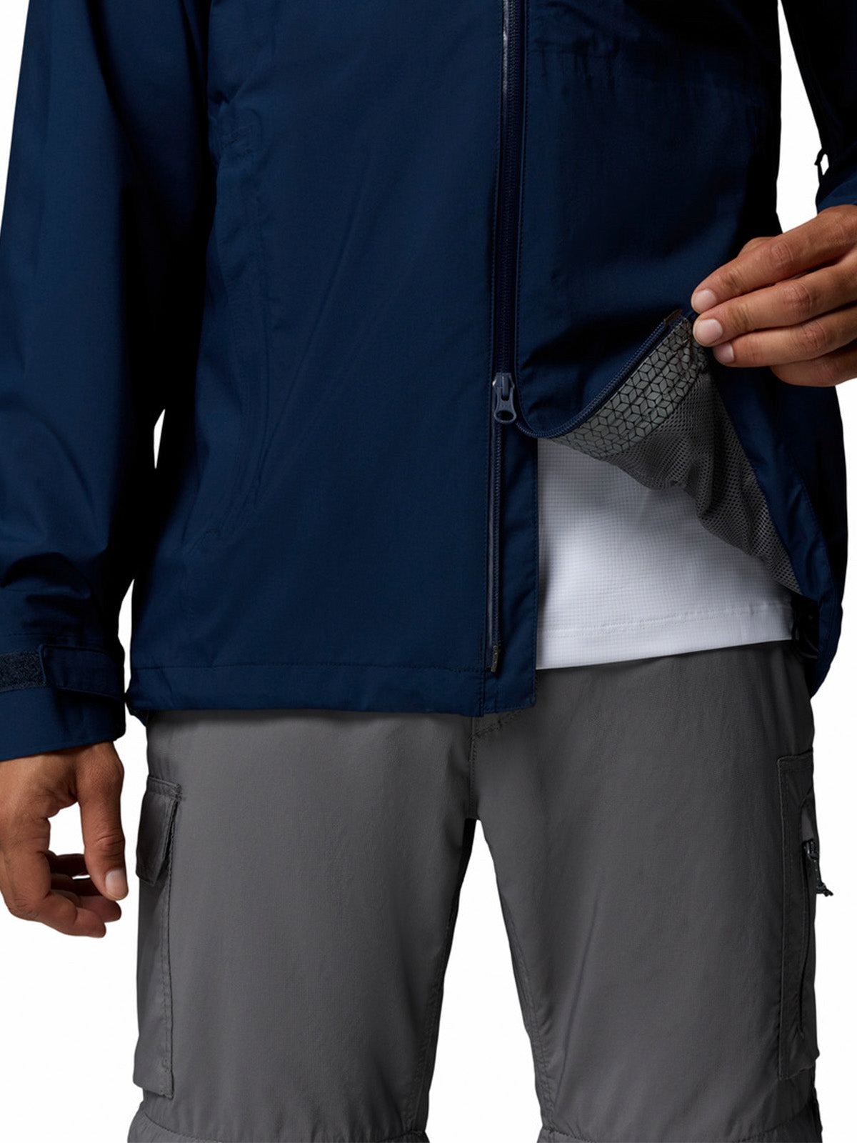 Cortaviento Hombre Trailborne 2.5L Shell Azul Columbia