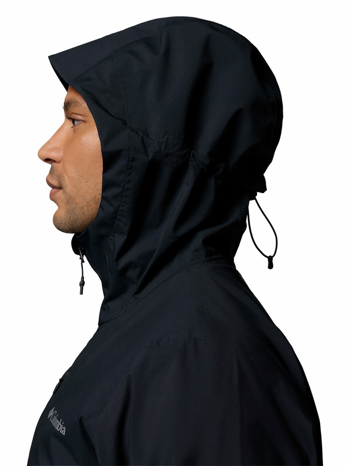 Cortaviento Hombre Trailborne 2.5L Shell Negro Columbia