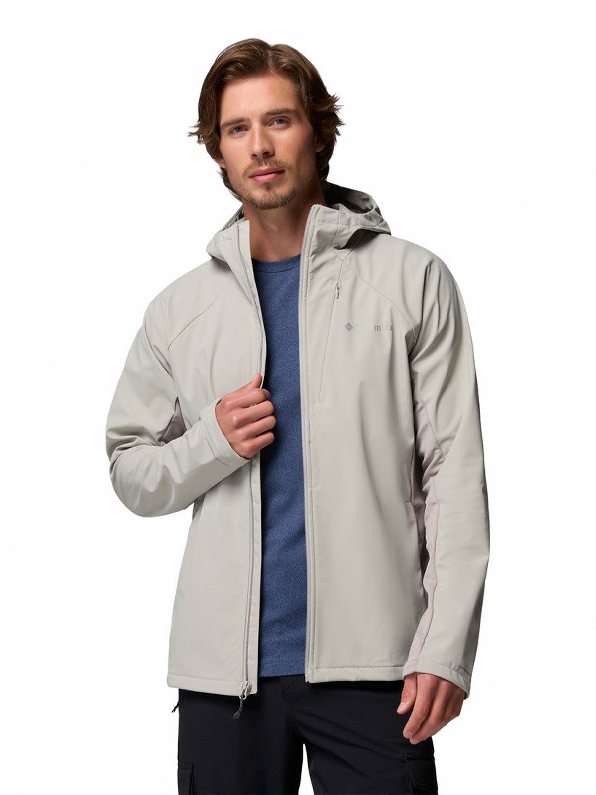 Softshell Hombre Trailborne Gris Columbia