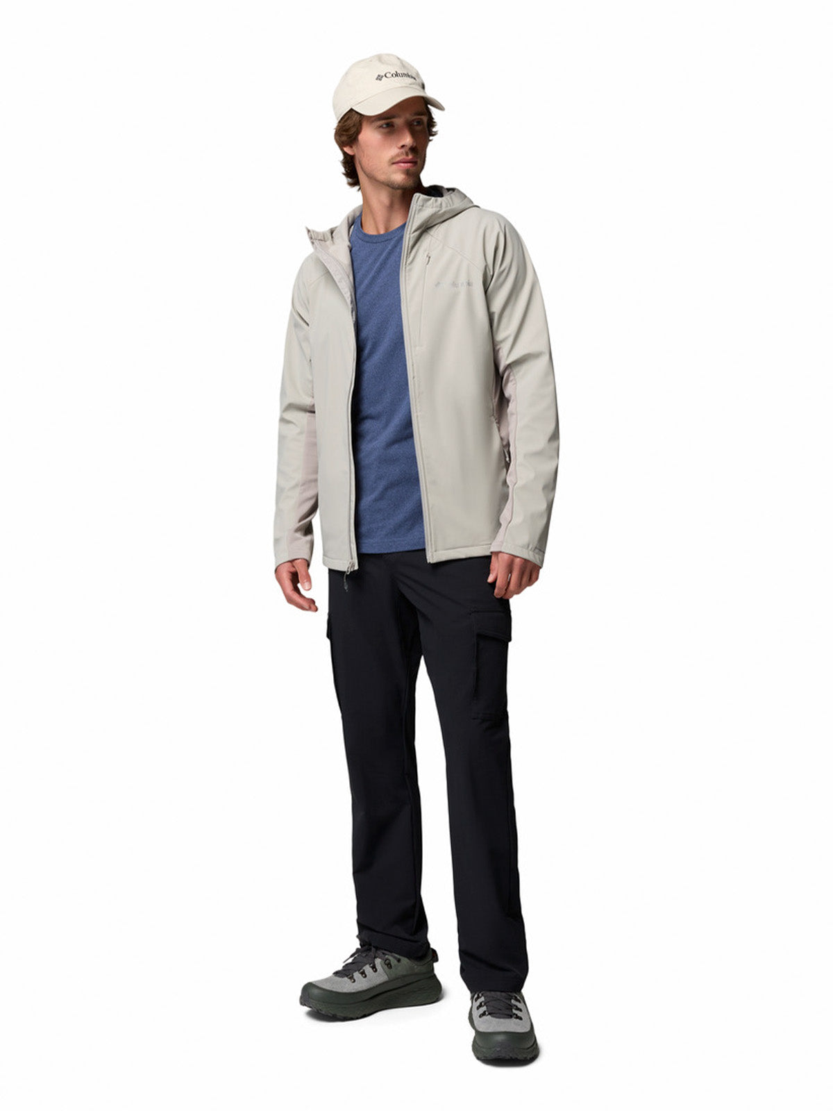 Softshell Hombre Trailborne Gris Columbia