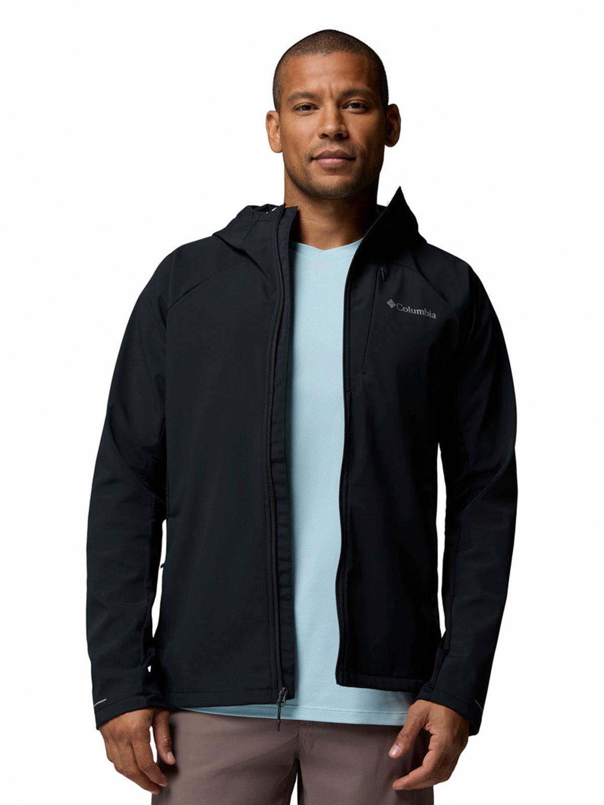 Softshell Hombre Trailborne Negro Columbia