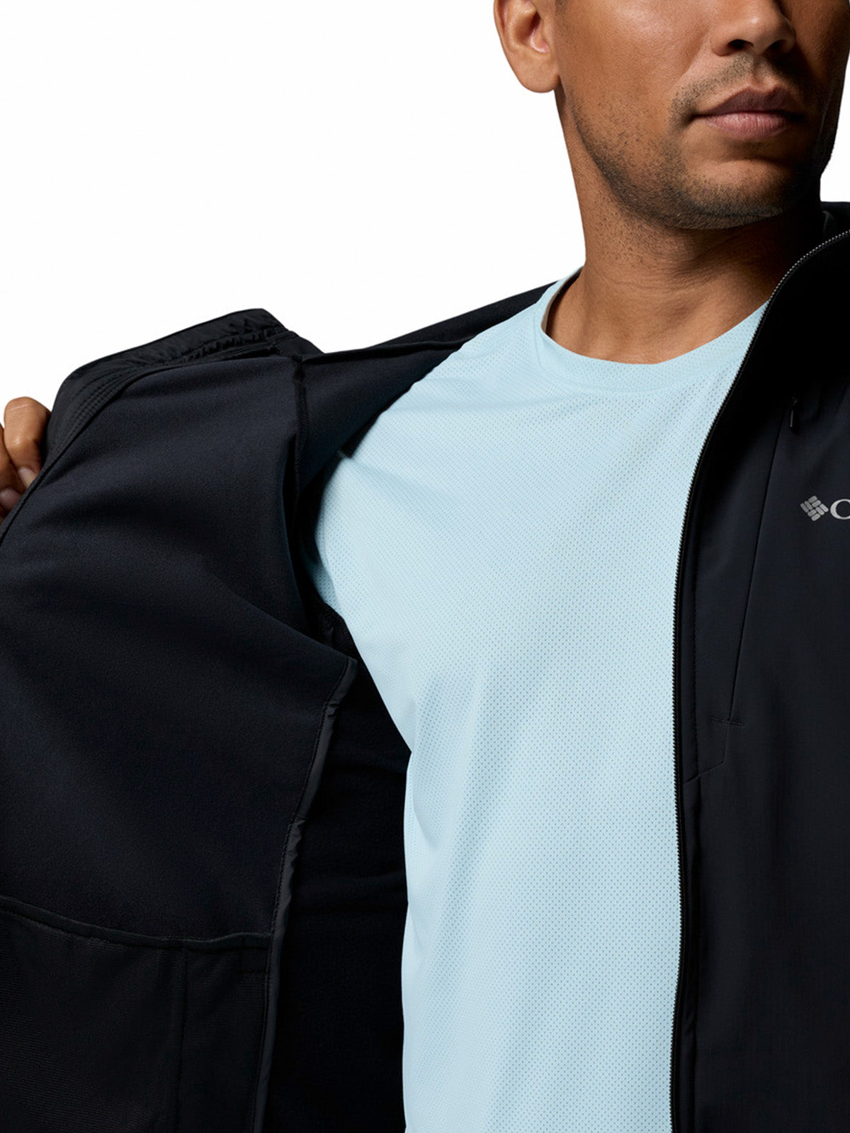 Softshell Hombre Trailborne Negro Columbia